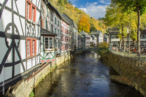 Monschau in Eifel as Old Town