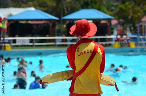 Australian Lifeguards in Gold Coast Queensland Australia