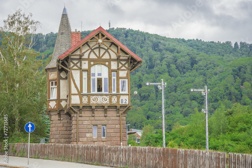 Schrankenwärterhäuschen