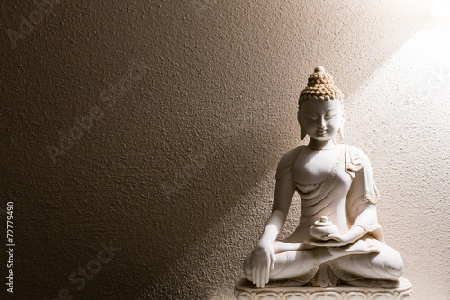 Illumination of Buddha - peaceful mind