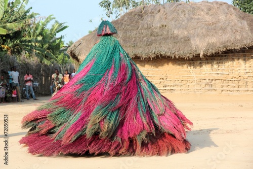 Zangbeto-Zeremonie in Benin