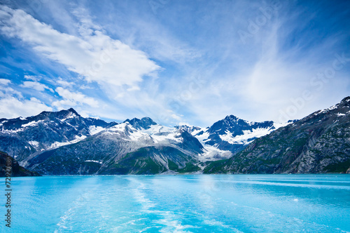 Glacier Bay in Mountains in Alaska, United States