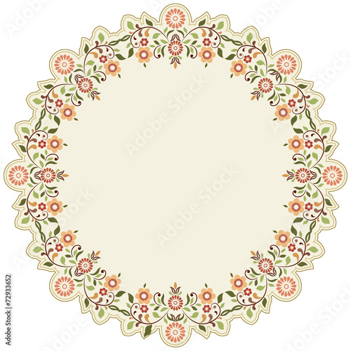 circular islamic background six