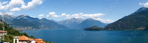 Panoramic images of Lake of Como