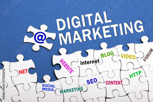 digital marketing concept