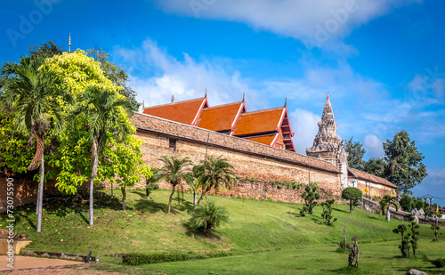 Pra That Lampang Luang, the famous ancient buddhist temple