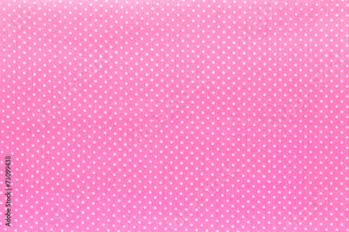Fabric textile with dots pattern