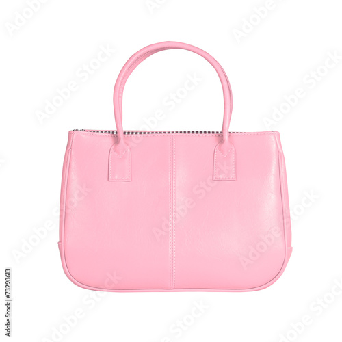 Pink female bag