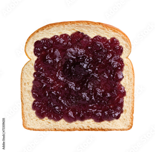 Grape Jelly on Bread