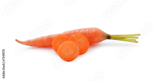 carrot on White Background