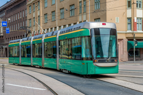 Green tram