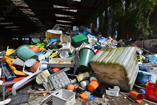 Hartplastik, Müll, Recycling, Wertstoff, Abfallwirtschaft