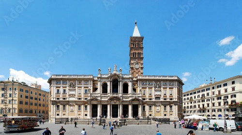 Basilica Santa Maria maggiore - Rome - outside