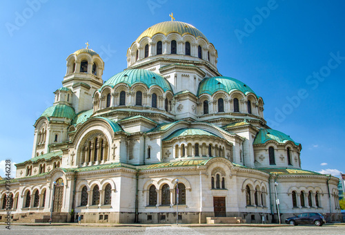 The St. Alexander Nevsky Cathedral in Sofia, Bulgaria