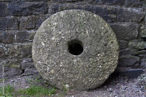 Old Millers Mill Stone Wheel