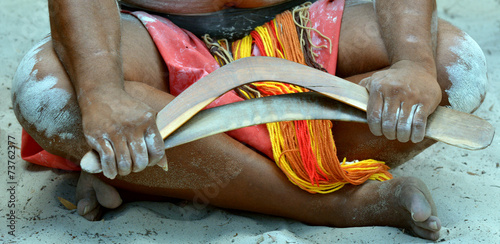 Aboriginal culture show in Queensland Australia