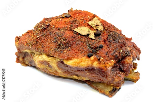 baked pork ribs