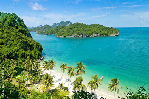 View point, Wua Talab island, Ang Thong National Marine Park, Ko