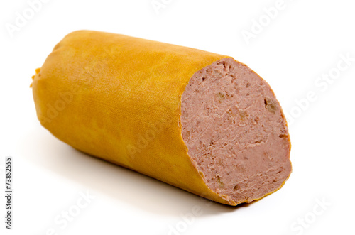 Leberwurst mit Zwiebeln und Äpfeln