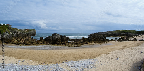 Beach at Buelna, Asturia y Cantabria, Spain