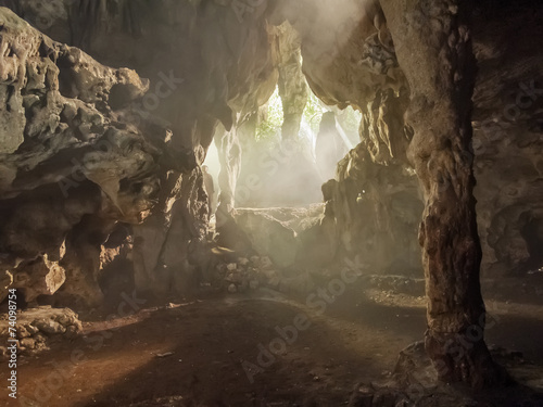 Ambrosio cave at Cuba