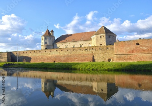 Fagaras Fortress in Brasov County, Transylvania, Romania