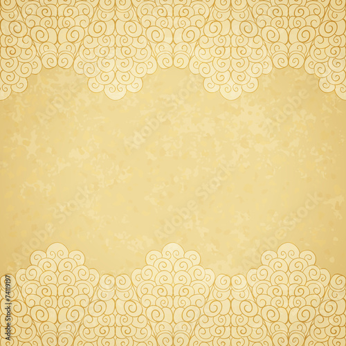 Seamless pattern, beige background.