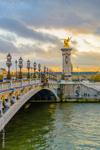 Le pont Alexandre III à Paris