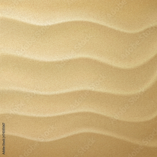 close-up look at sand pattern