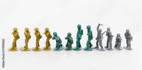 Plastic toy Soldiers
