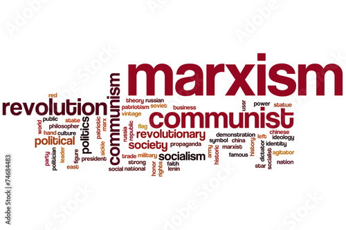 Marxism word cloud