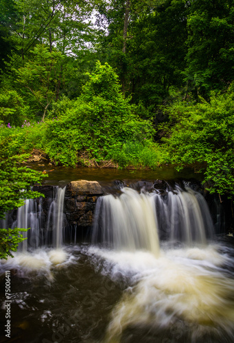 Small waterfall on Antietam Creek near Reading, Pennsylvania.