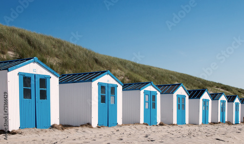 Strandhuisjes op Texel