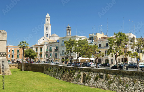 Bari. View of the old town