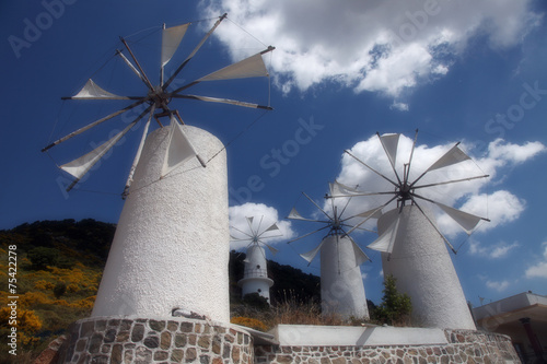 windmills in Crete