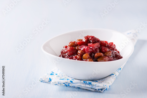 Pear cranberry relish