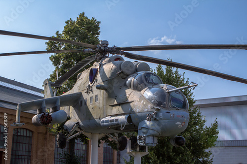 Helicopter in technik museum Speyer, Germany