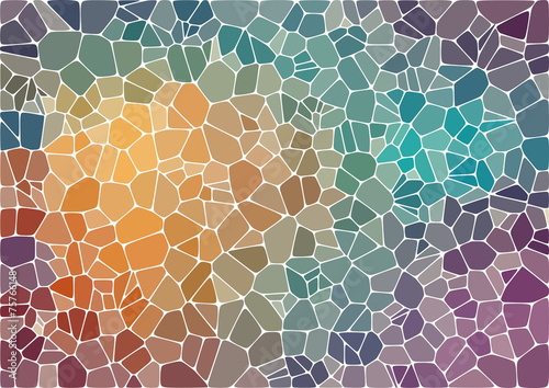 Colorful abstract mosaic background