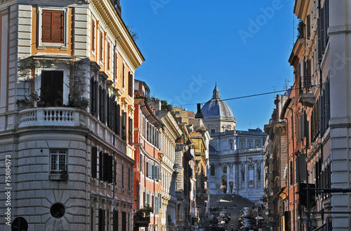 Le strade del Rione Monti, Esquilino - Roma