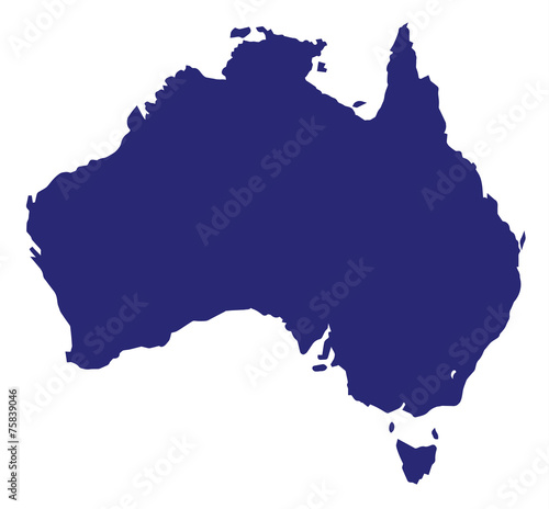 Australia Silhouette