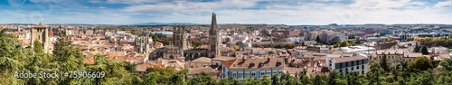 Aerial view of Burgos