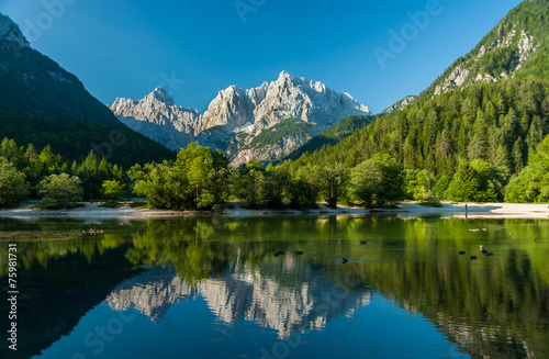 Jasna lake, Kranjska gora, Slovenia