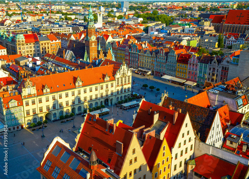 Wroclaw town market