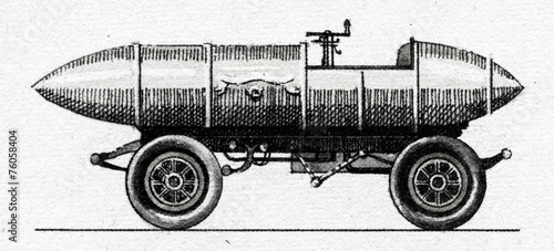 Electromobile "La Jamais Contente", 1899