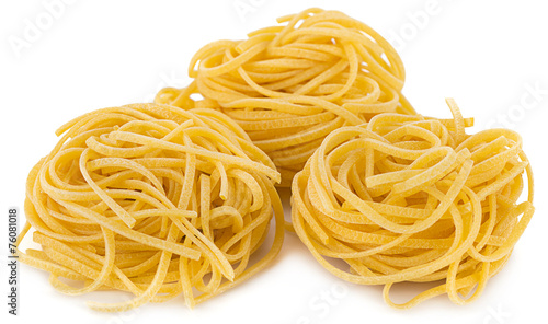 Heap of Spaghetti Pasta with Egg
