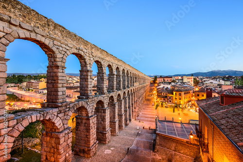 Segovia, Spain Ancient Roman Aqueduct