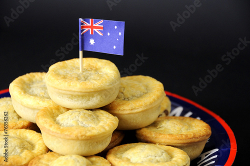 Freshly baked meat pies