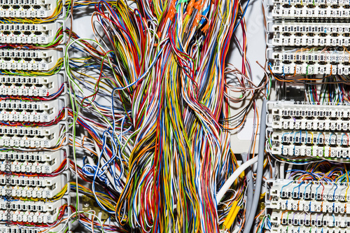 Communication control circuit panel for phones