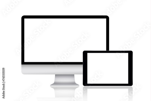 Tablet and desktop computer monitor