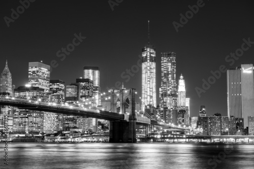 Black and White New York Skyline
